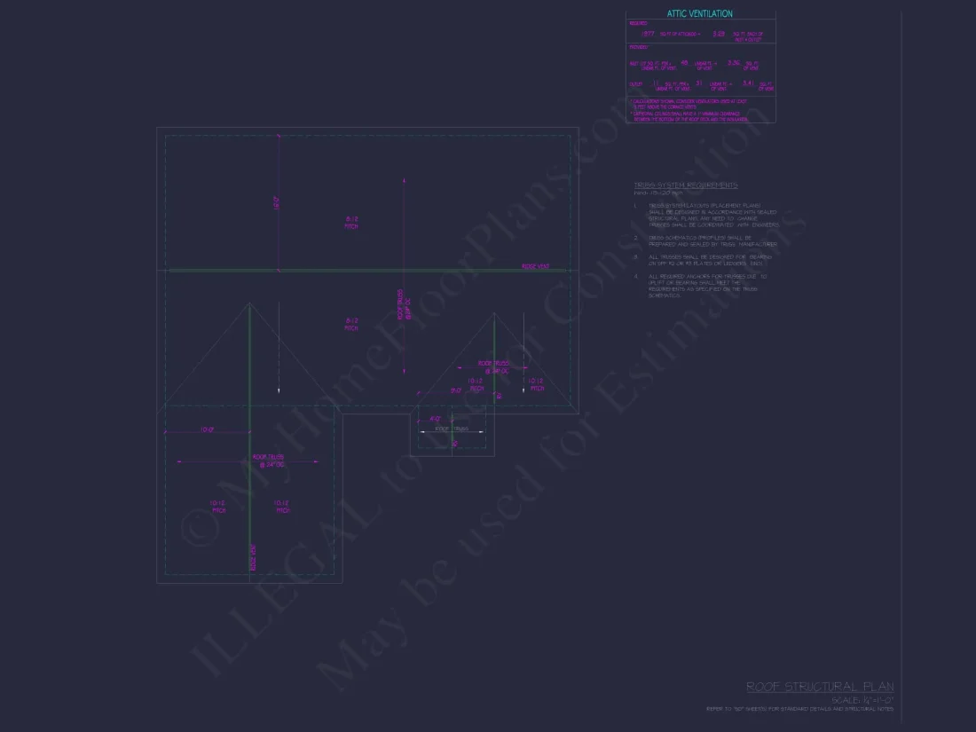 Traditional Ranch Home Plan with Open Floor Design and CAD