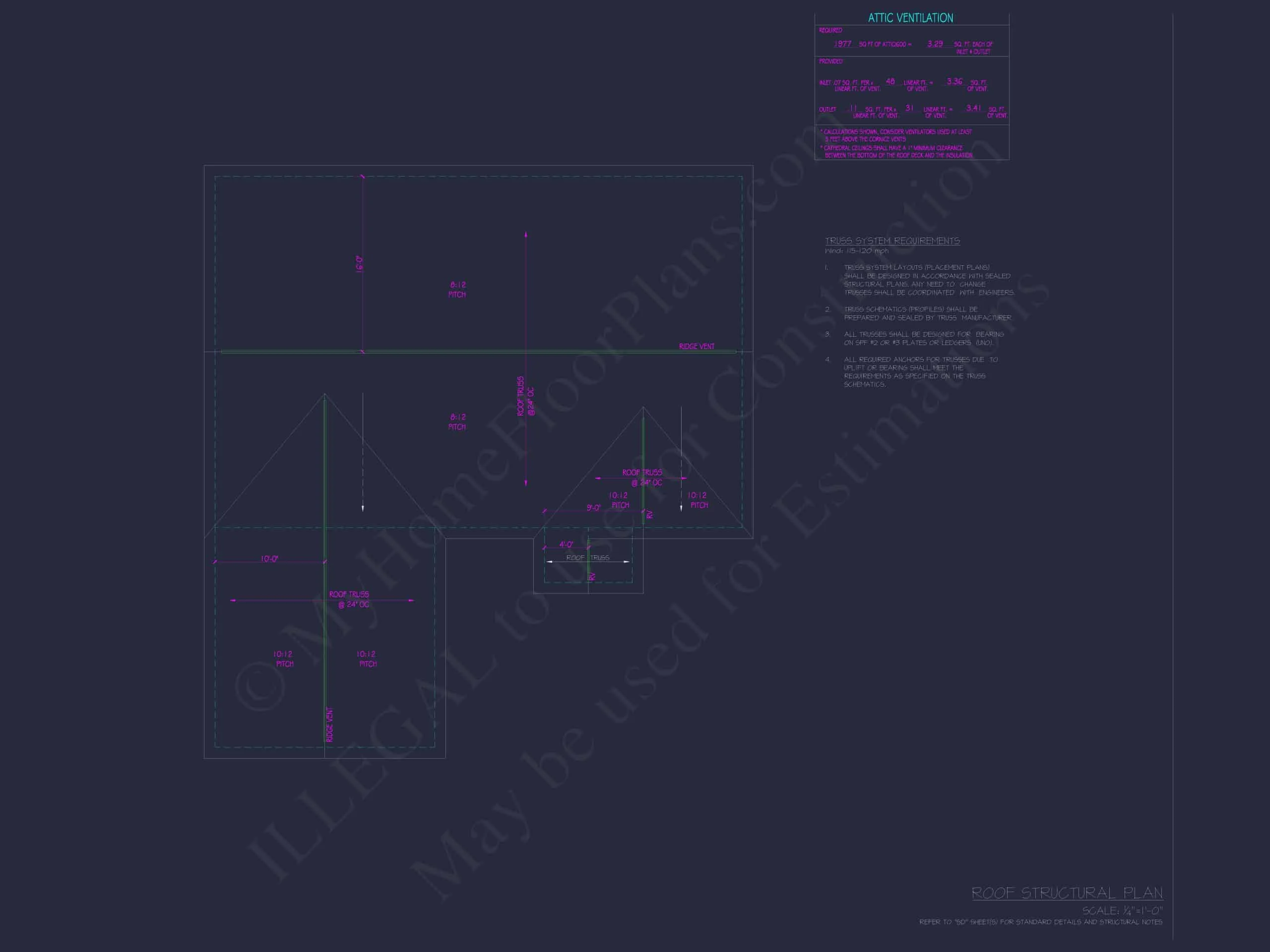 20-1799 HOUSE PLAN -Traditional Ranch Home Plan - 3-Bed, 2-Bath, 1,536 SF 8 Traditional Ranch Home Plan with Open Floor Design and CAD