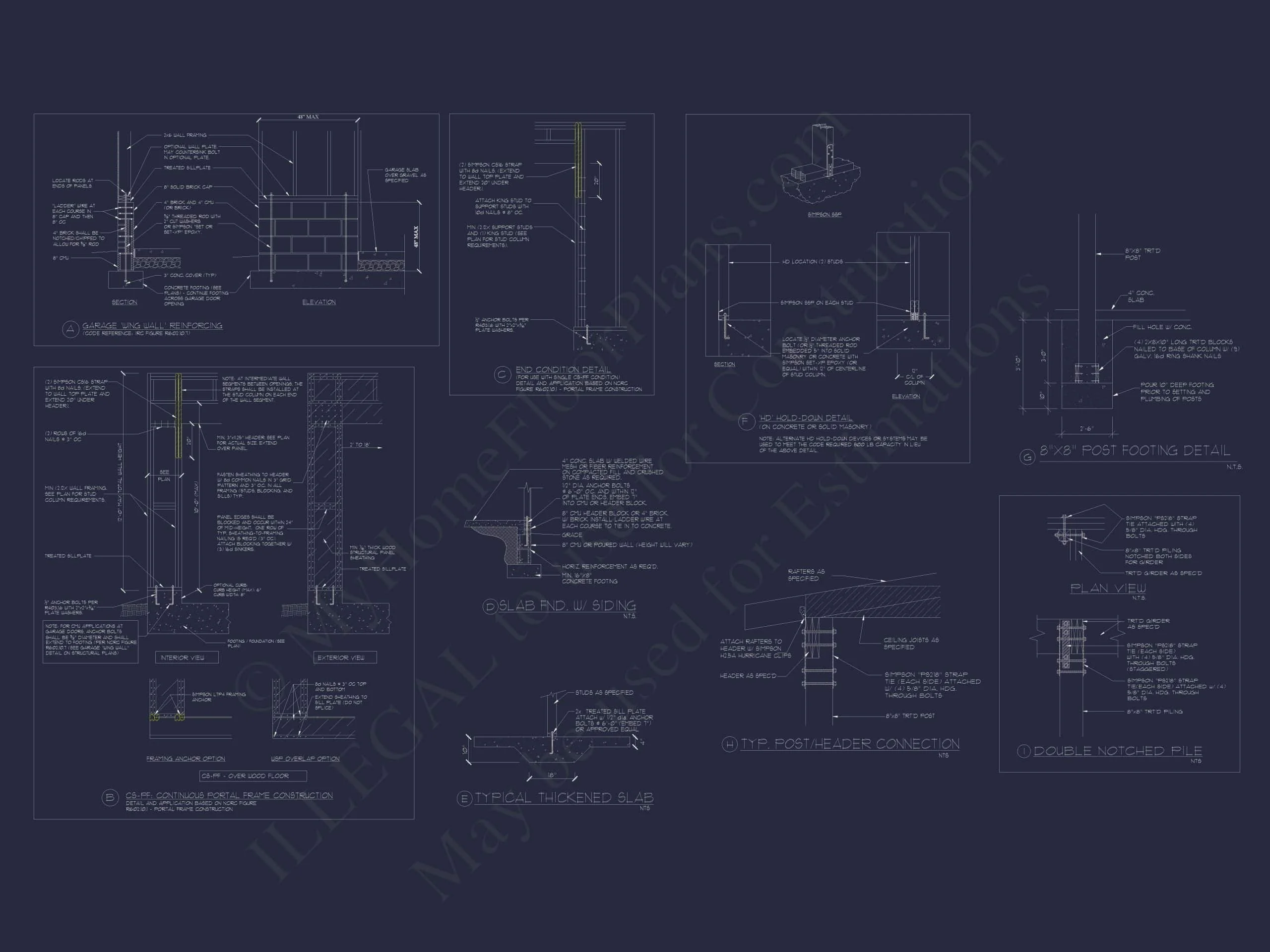 14-1998 HOUSE PLAN - Versatile House Plan with Floor Plan CAD Blueprint Designs 10 Versatile House Plan with Garage Workshop & Vaulted Ceilings