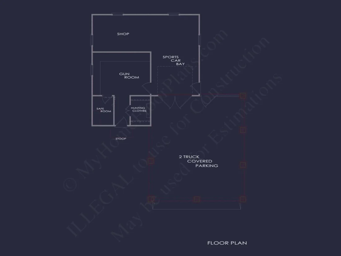 Versatile House Plan with Garage Workshop & Vaulted Ceilings