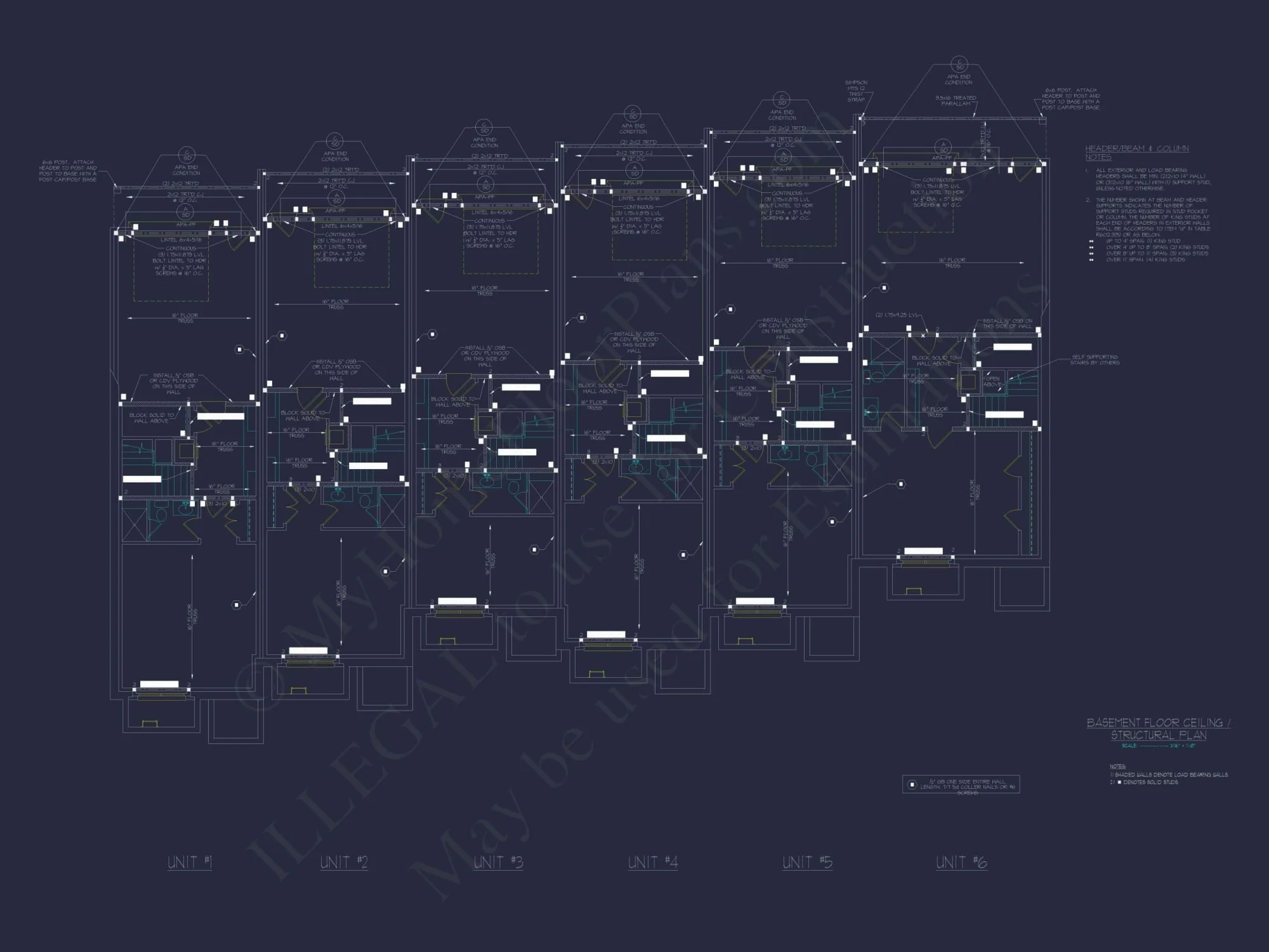Elegant Multi-Level Home Plans: Floor Blueprints and CAD Designs