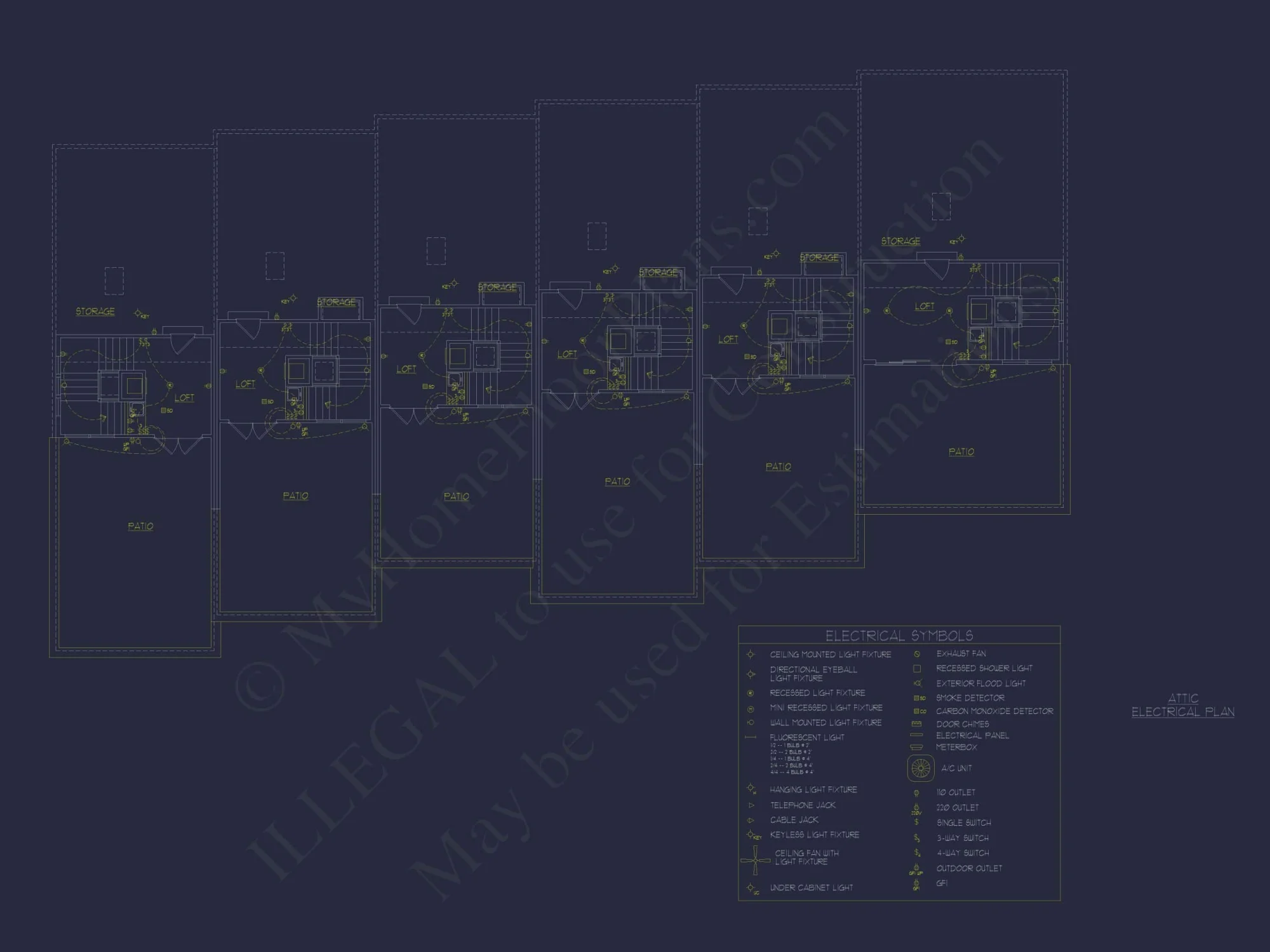 Elegant Multi-Level Home Plans: Floor Blueprints and CAD Designs