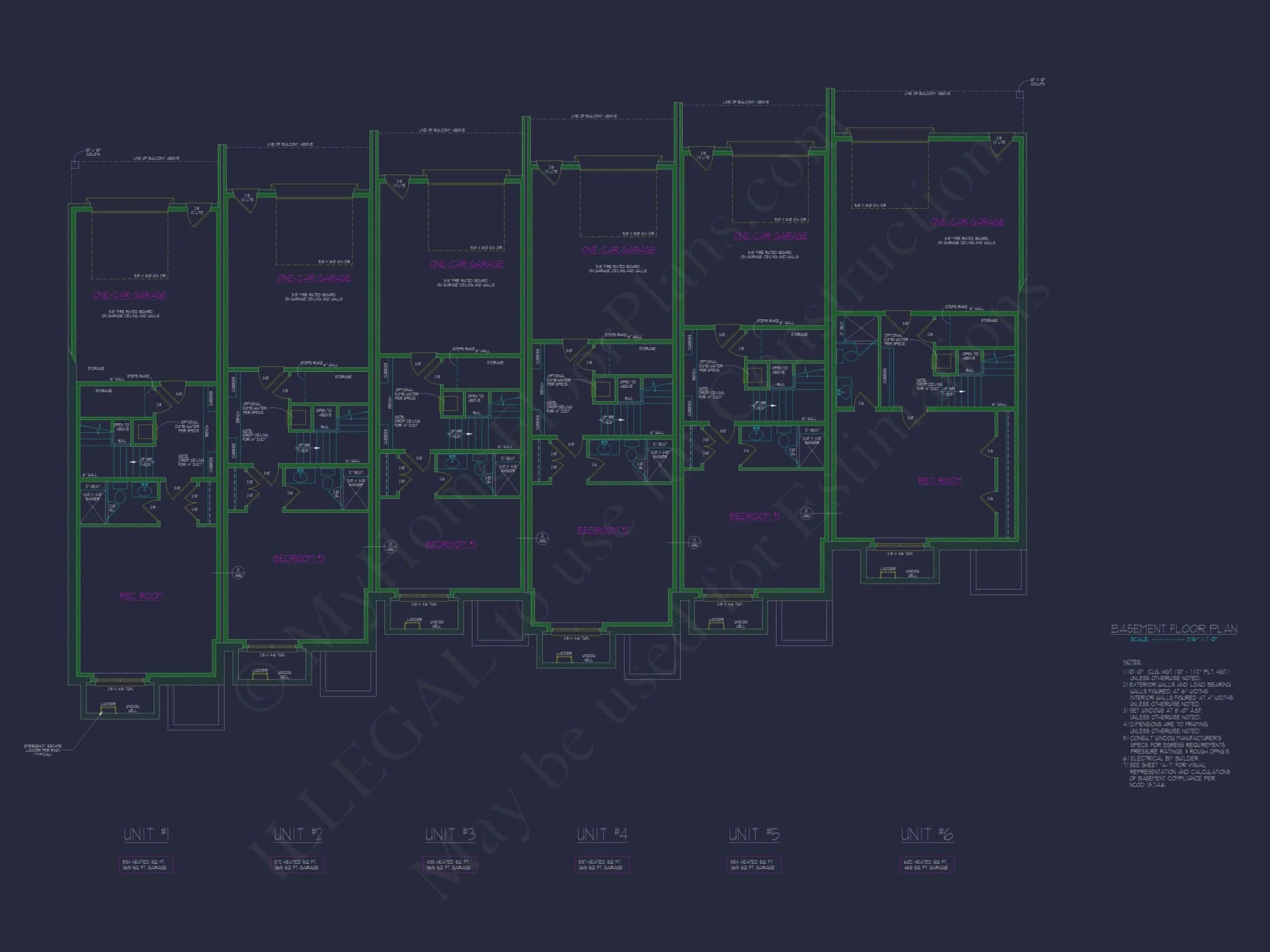 Elegant Multi-Level Home Plans: Floor Blueprints and CAD Designs