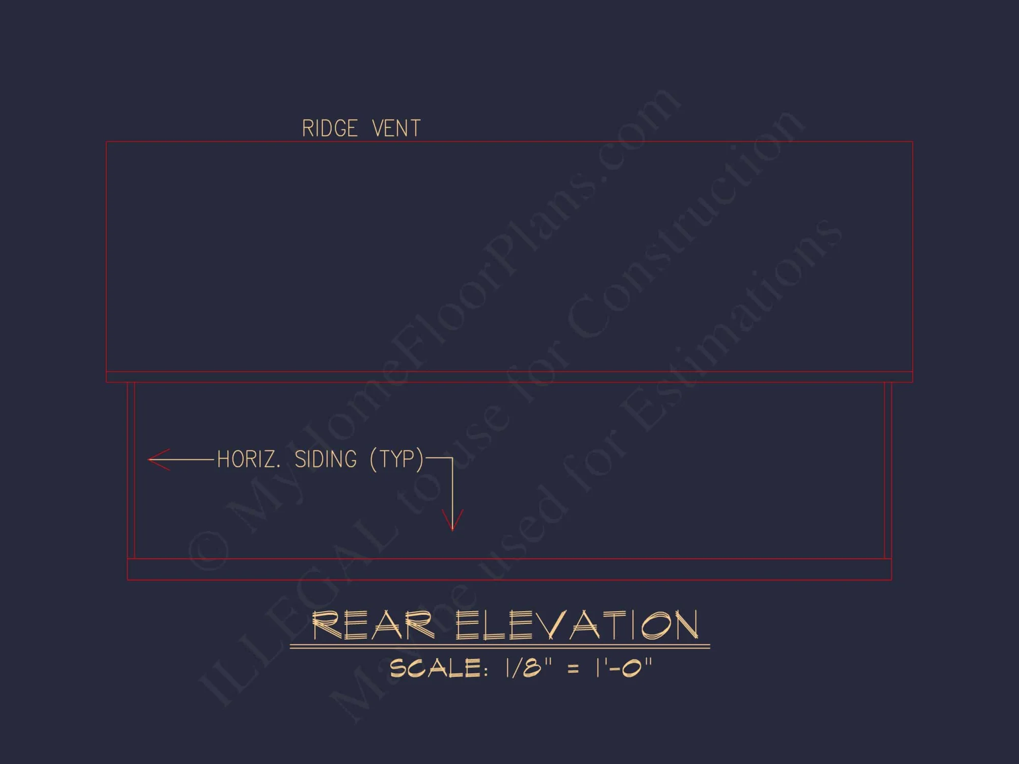 Two-Story Garage house Plan with CAD Designs and Floor Plan