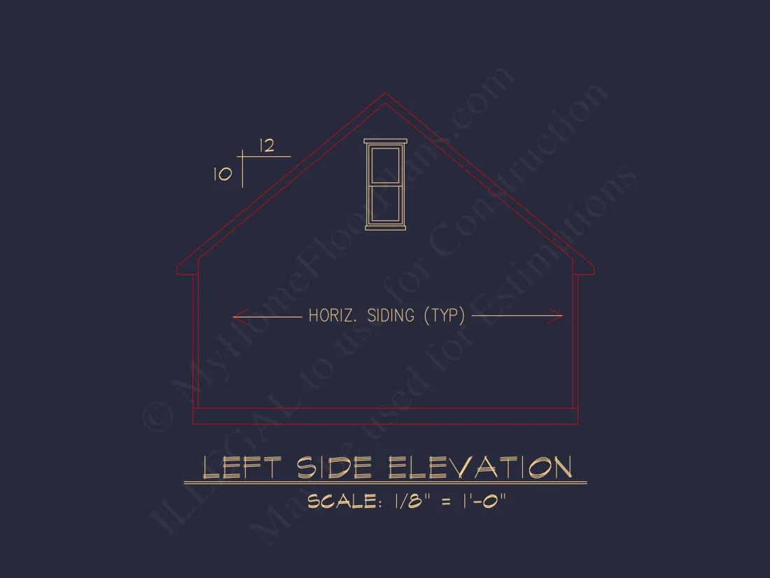 Two-Story Garage house Plan with CAD Designs and Floor Plan