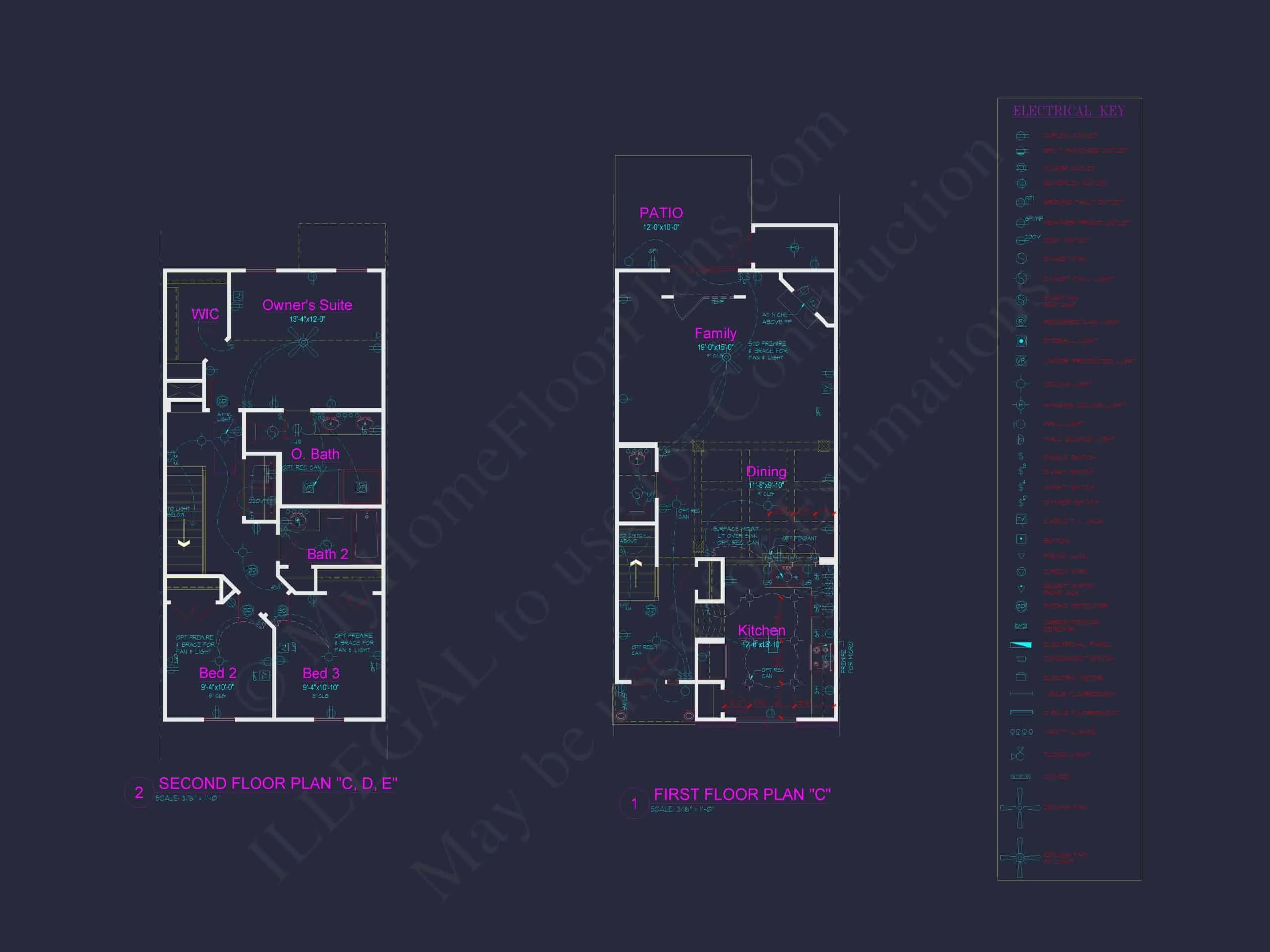 8-1690 REDWOOD TOWNHOUSE PLAN -Colonial Home Plan - 3-Bed, 2.5-Bath, 1,820 SF 9 Redwood Townhome Plan | 3 Bedrooms, 2.5 Baths, 1516 Sq Ft of Modern Living