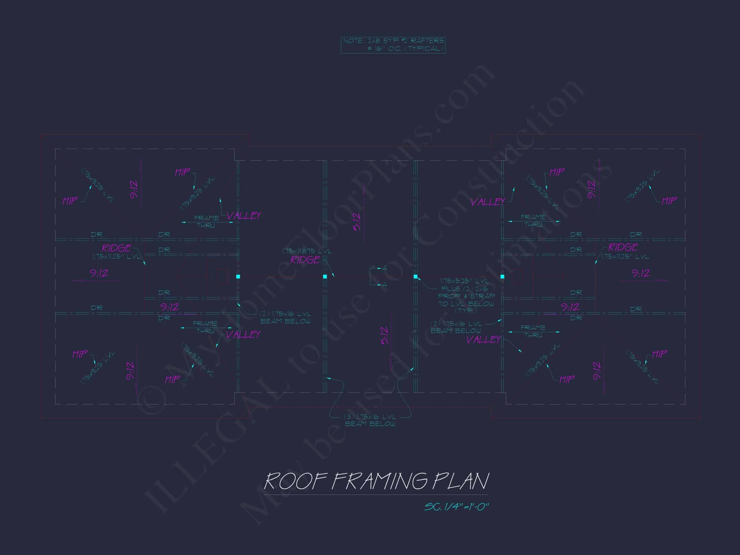 10-7777 POOL HOUSE PLAN - Pool House Plans & Blueprints | 1239 Sq Ft Cabana CAD Designs 3 Luxury Pool House Plan with Covered Terrace & Open Layout