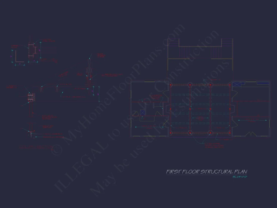 Luxury Pool House Plan with Covered Terrace & Open Layout