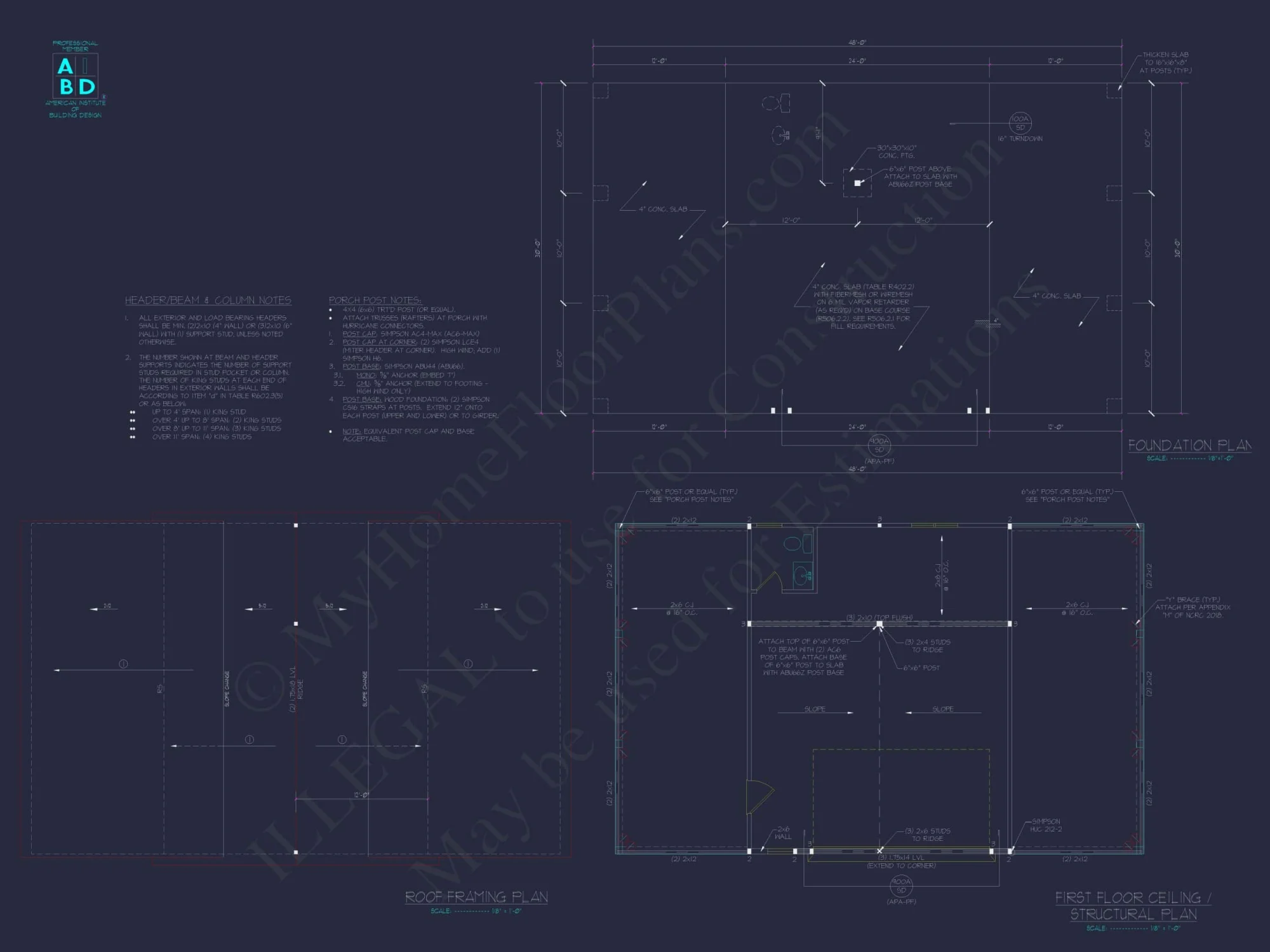 Modern Garage & Workshop Home Plan with Functional Layout and CAD Files