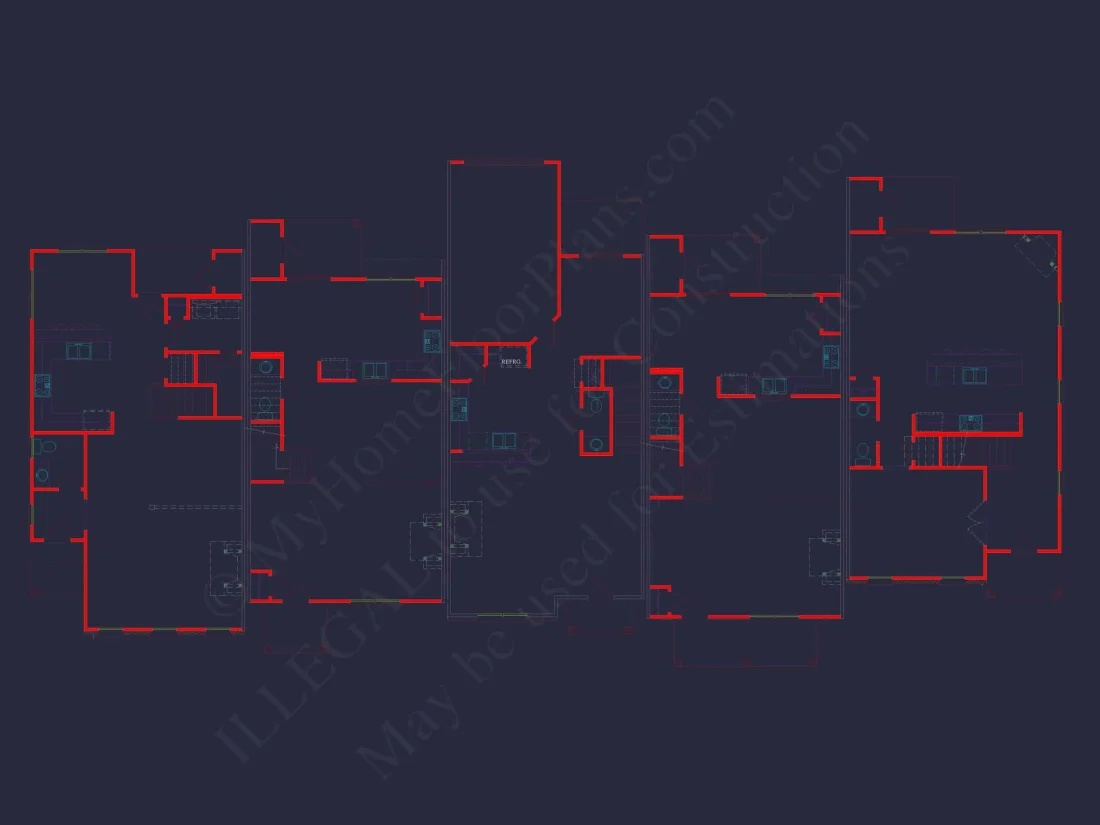 Modern Colonial Revival House Plan with 2 Floors and Open Design