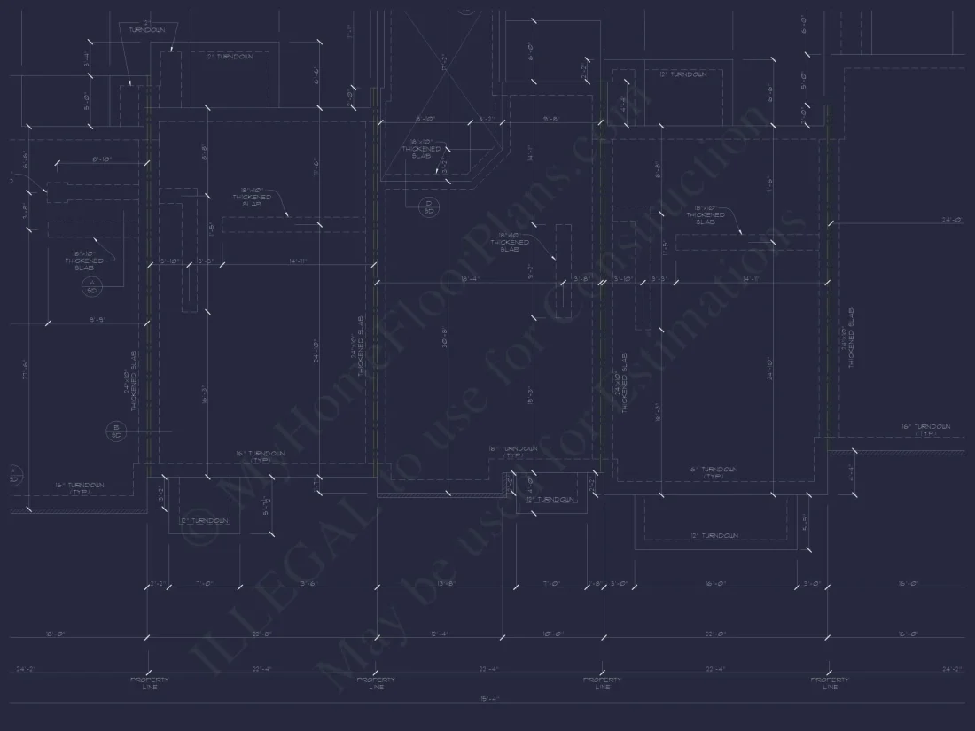 Modern Colonial Revival House Plan with 2 Floors and Open Design
