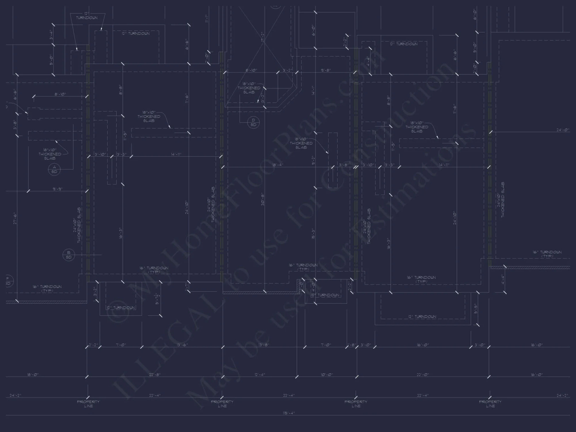 Modern Colonial Revival House Plan with 2 Floors and Open Design