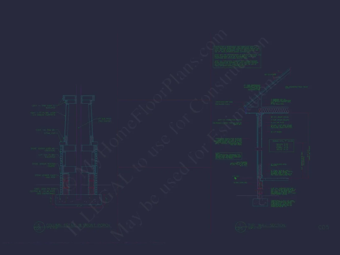 4-Unit Townhome Floor Plan with Open Layout and Craftsman Design