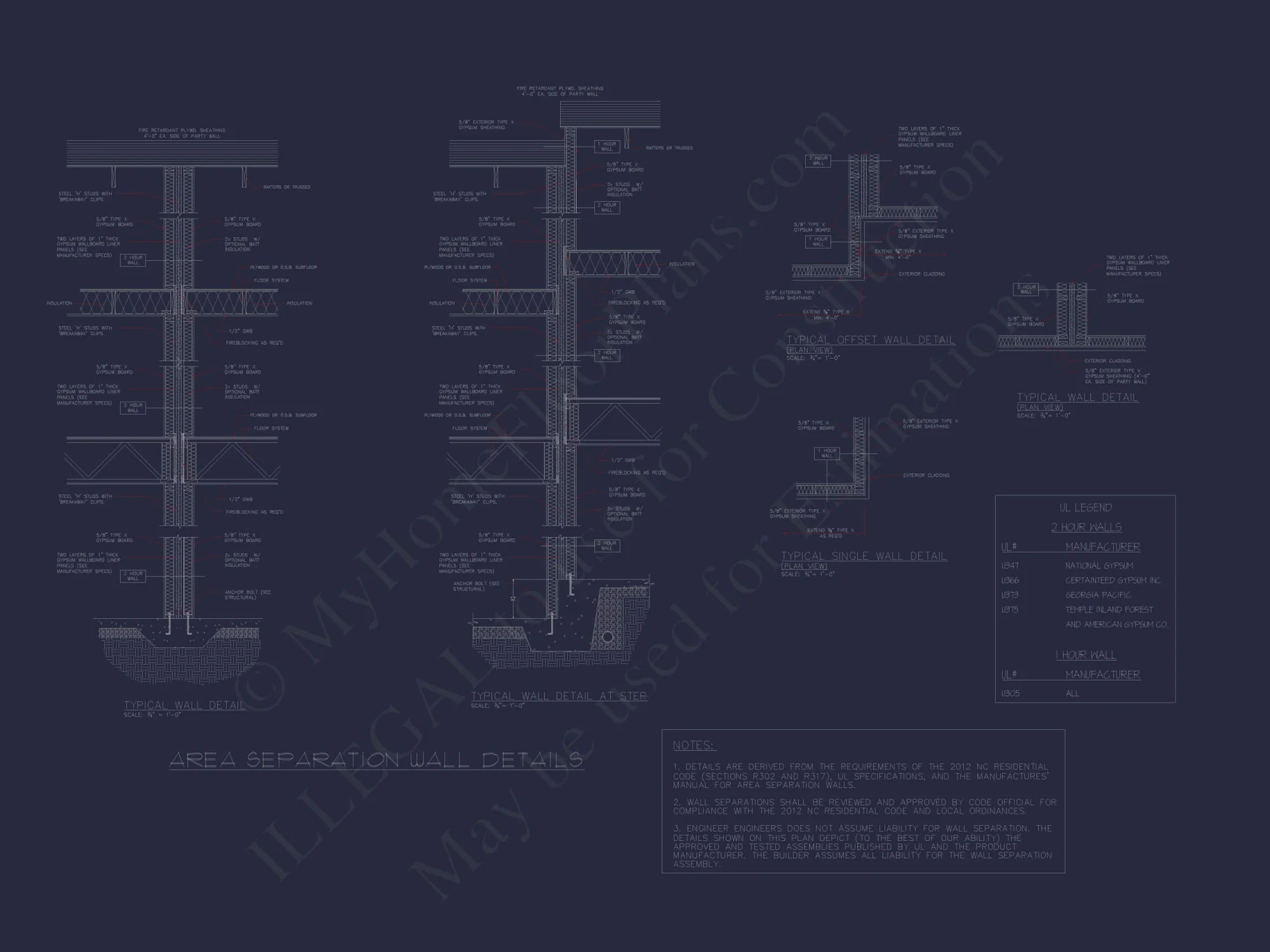 4-Unit Townhome Floor Plan with Open Layout and Craftsman Design