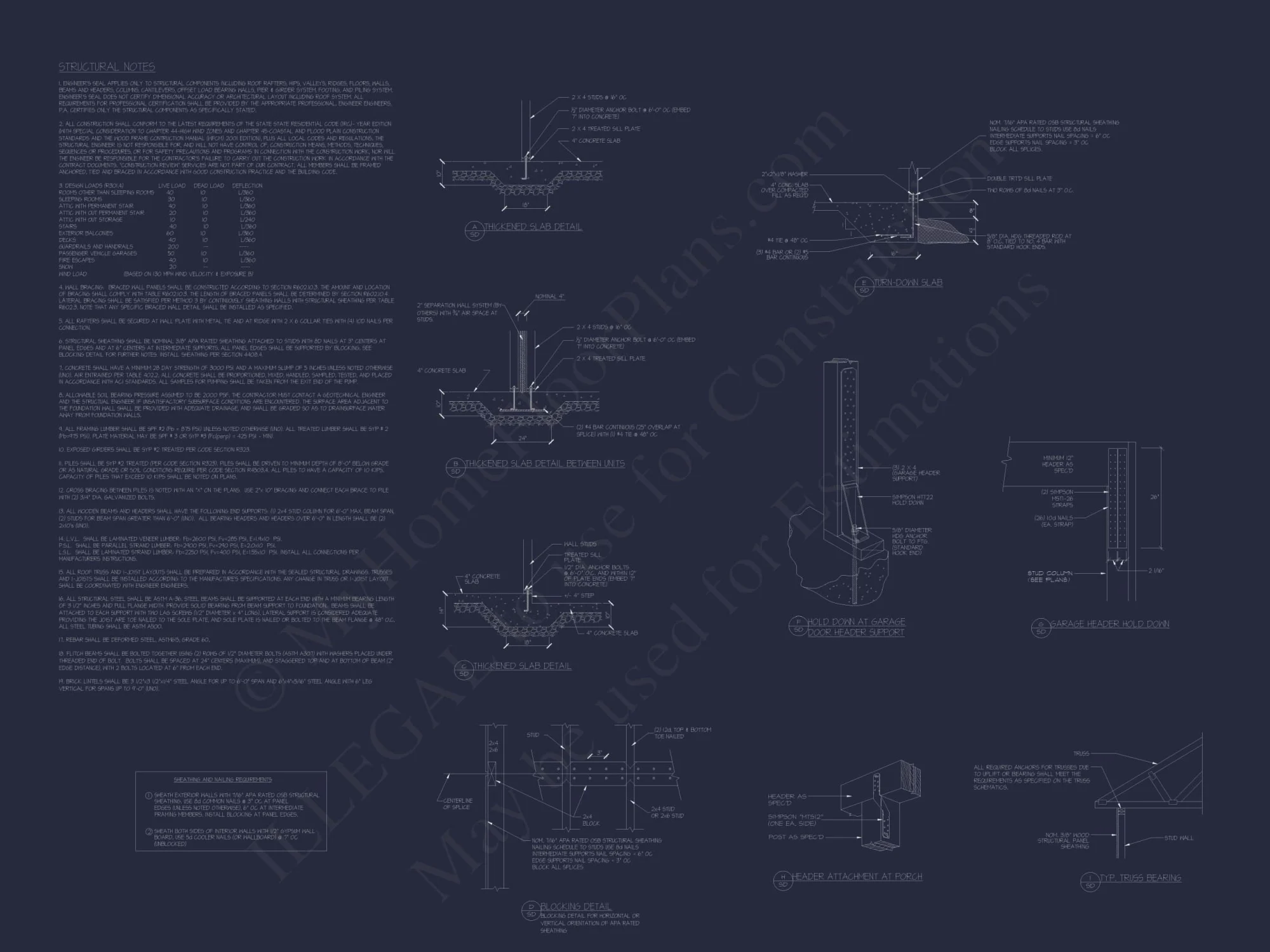 4-Unit Townhome Floor Plan with Open Layout and Craftsman Design