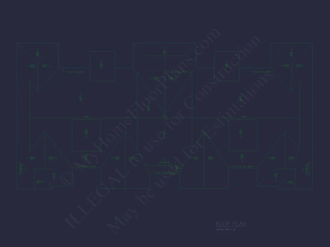 4-Unit Townhome Floor Plan with Open Layout and Craftsman Design