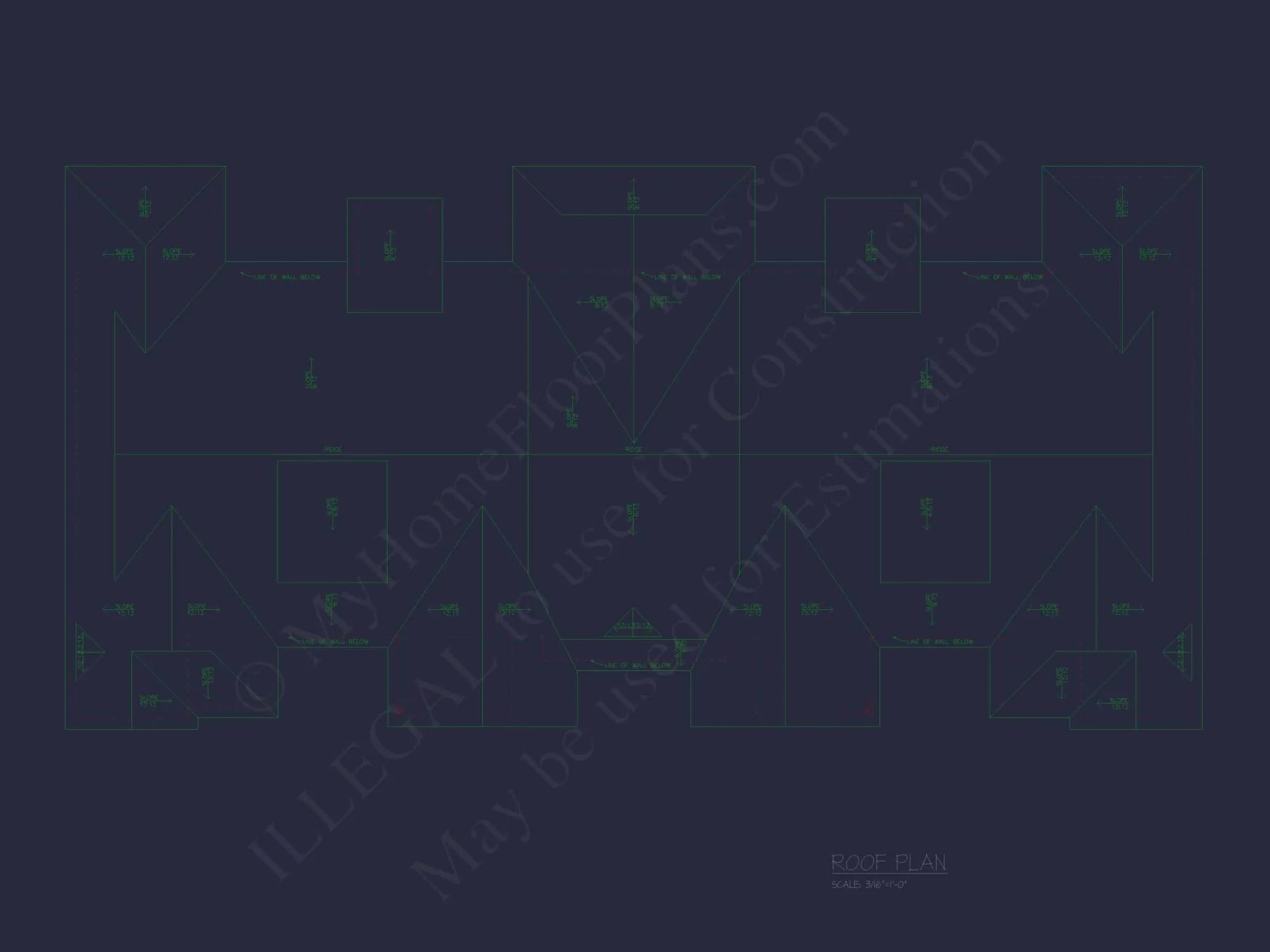 4-Unit Townhome Floor Plan with Open Layout and Craftsman Design