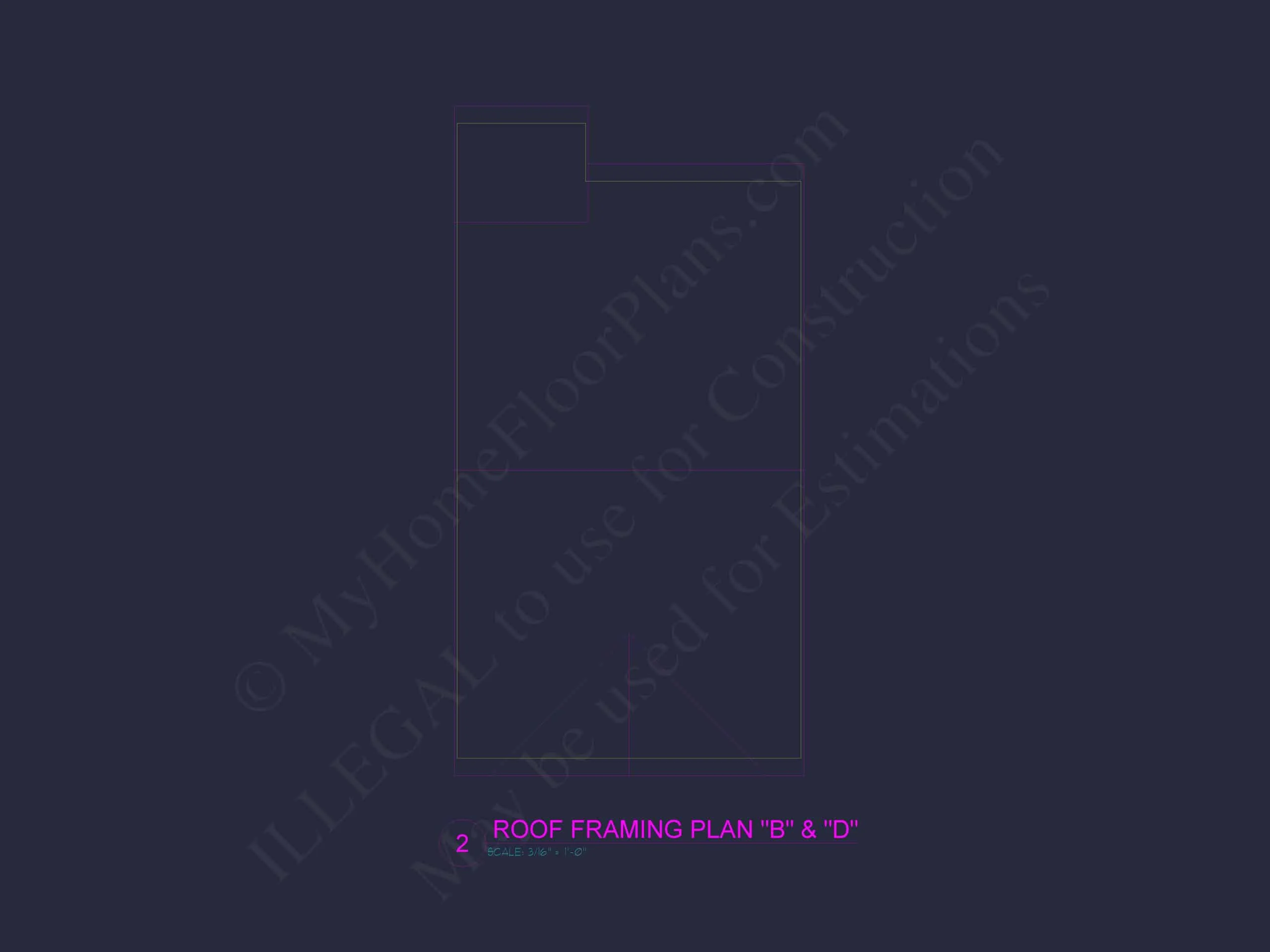 8-1690 OAKWOOD TOWNHOUSE PLAN -Colonial Home Plan - 3-Bed, 2.5-Bath, 1,850 SF 6 Modern Townhome Floor Plan with Open Layout and CAD Files