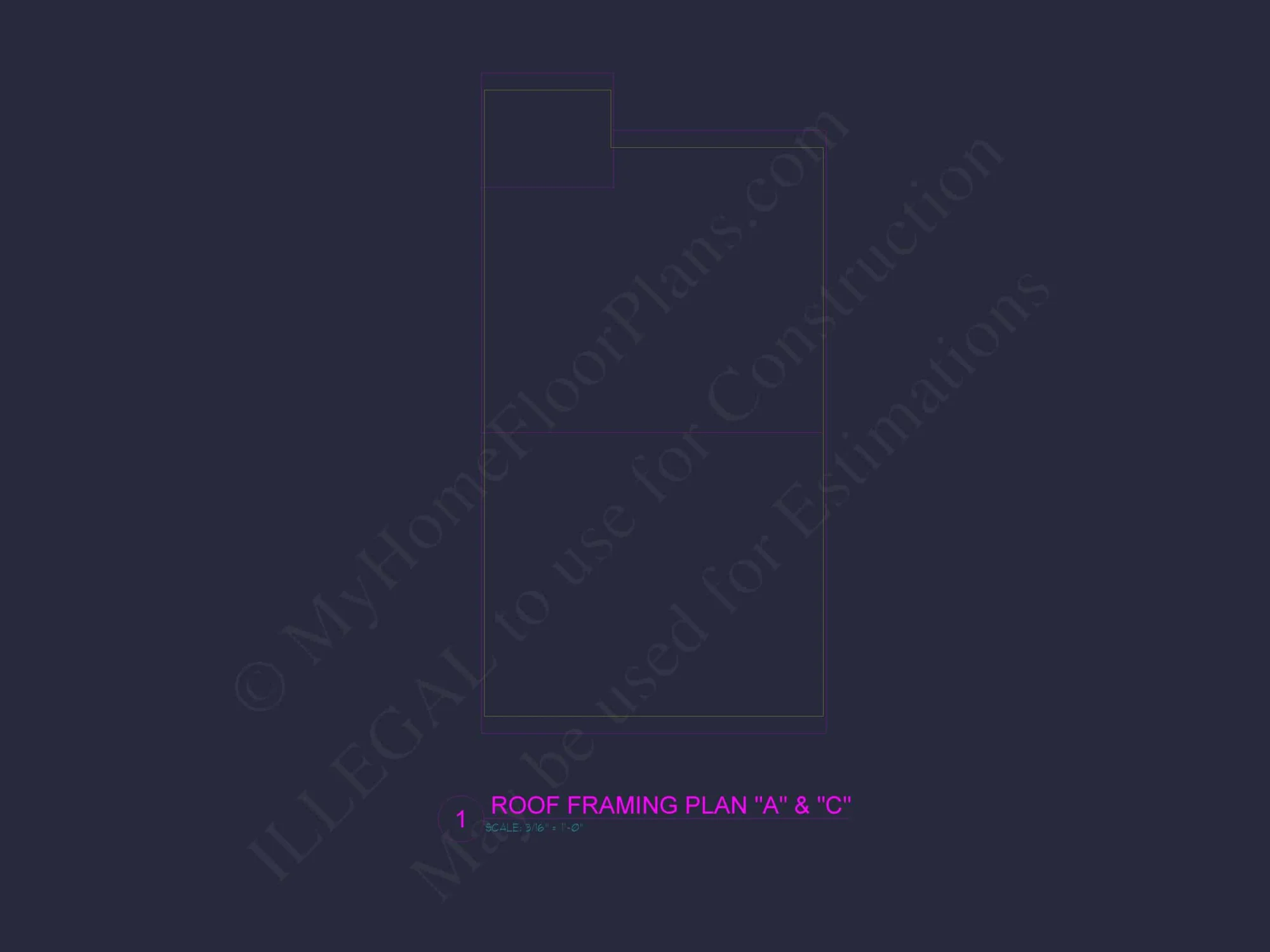 Modern Townhome Floor Plan with Open Layout and CAD Files