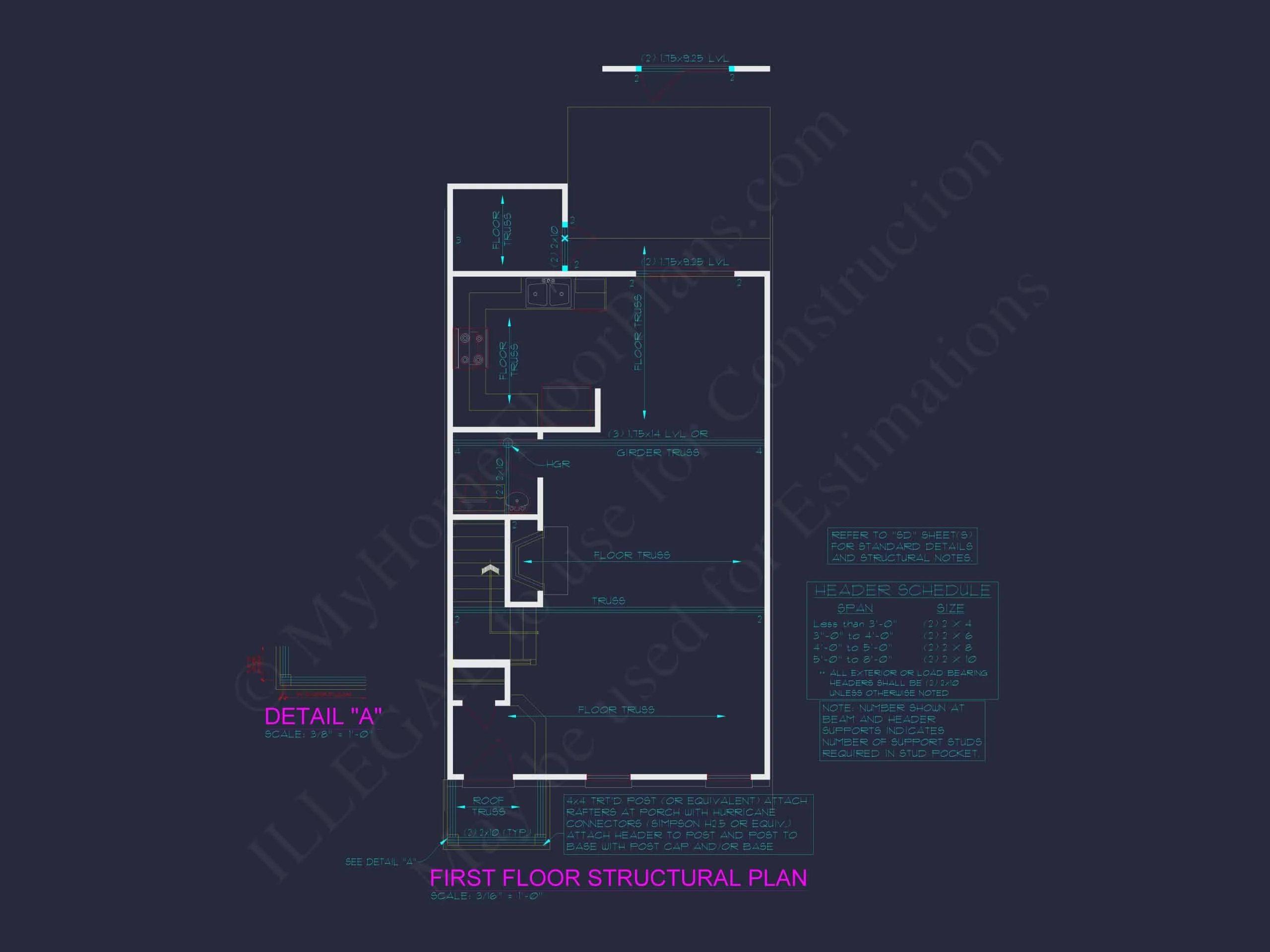8-1690 OAKWOOD TOWNHOUSE PLAN -Colonial Home Plan - 3-Bed, 2.5-Bath, 1,850 SF 9 Modern Townhome Floor Plan with Open Layout and CAD Files