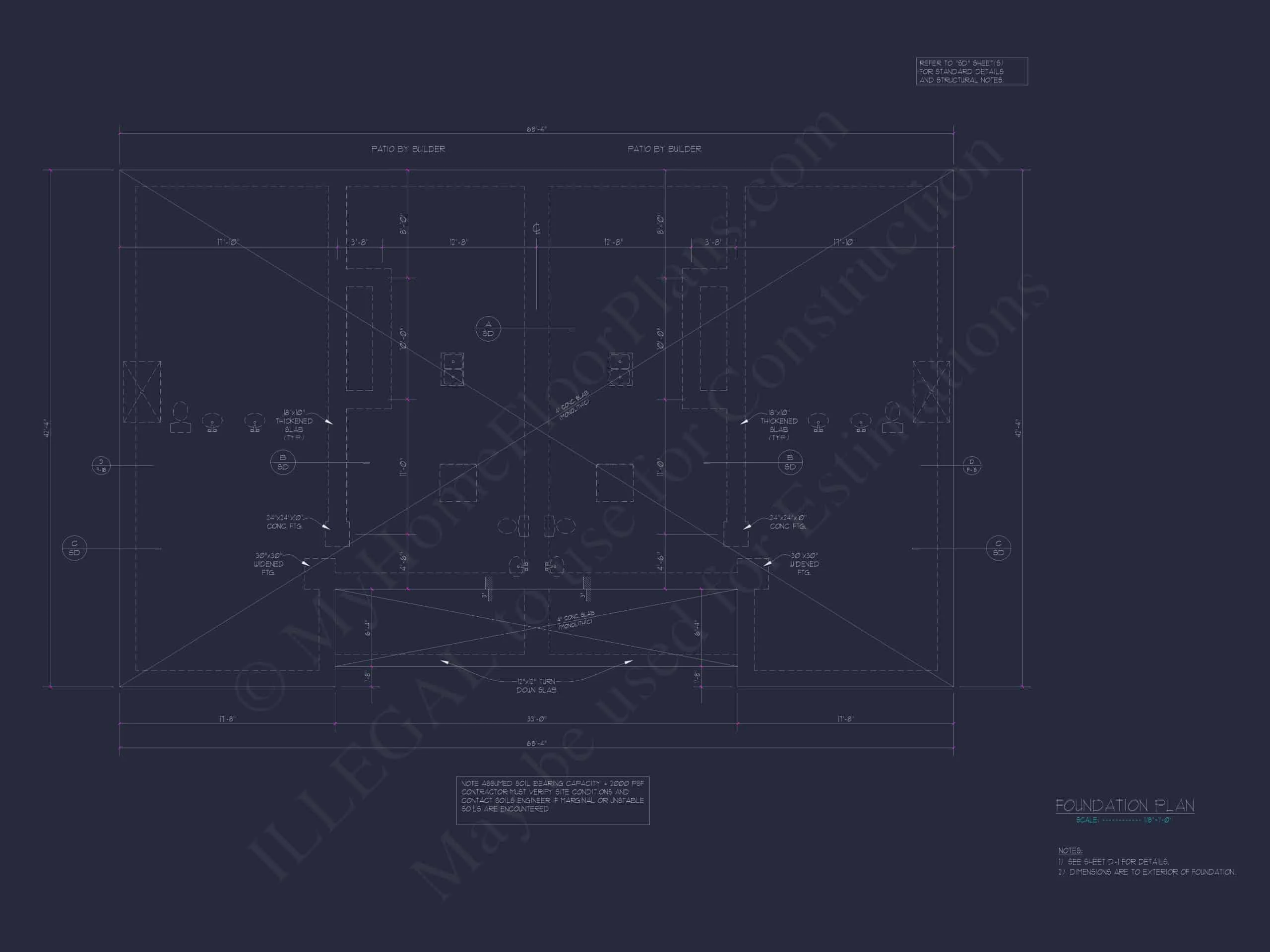 Beautiful Duplex Home Design with Functional CAD Blueprint