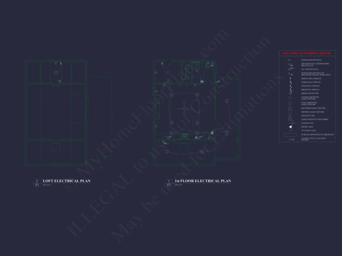 Pool House Home Plan with Loft & Open Floor Plan Designs