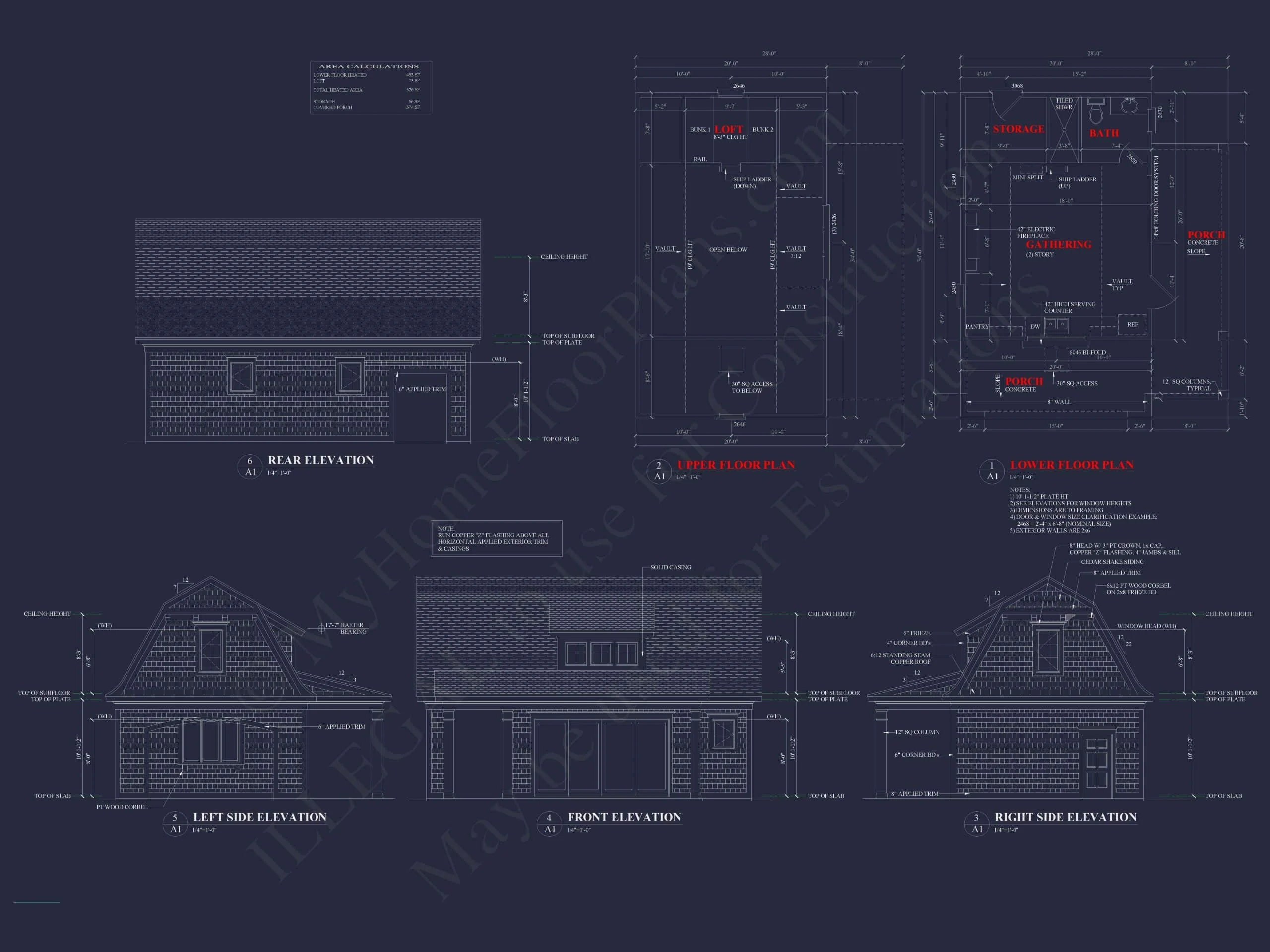 18-2158 POOL HOUSE - Pool House house Plan with Loft & Open Floor Plan Designs 4 Pool House Home Plan with Loft & Open Floor Plan Designs
