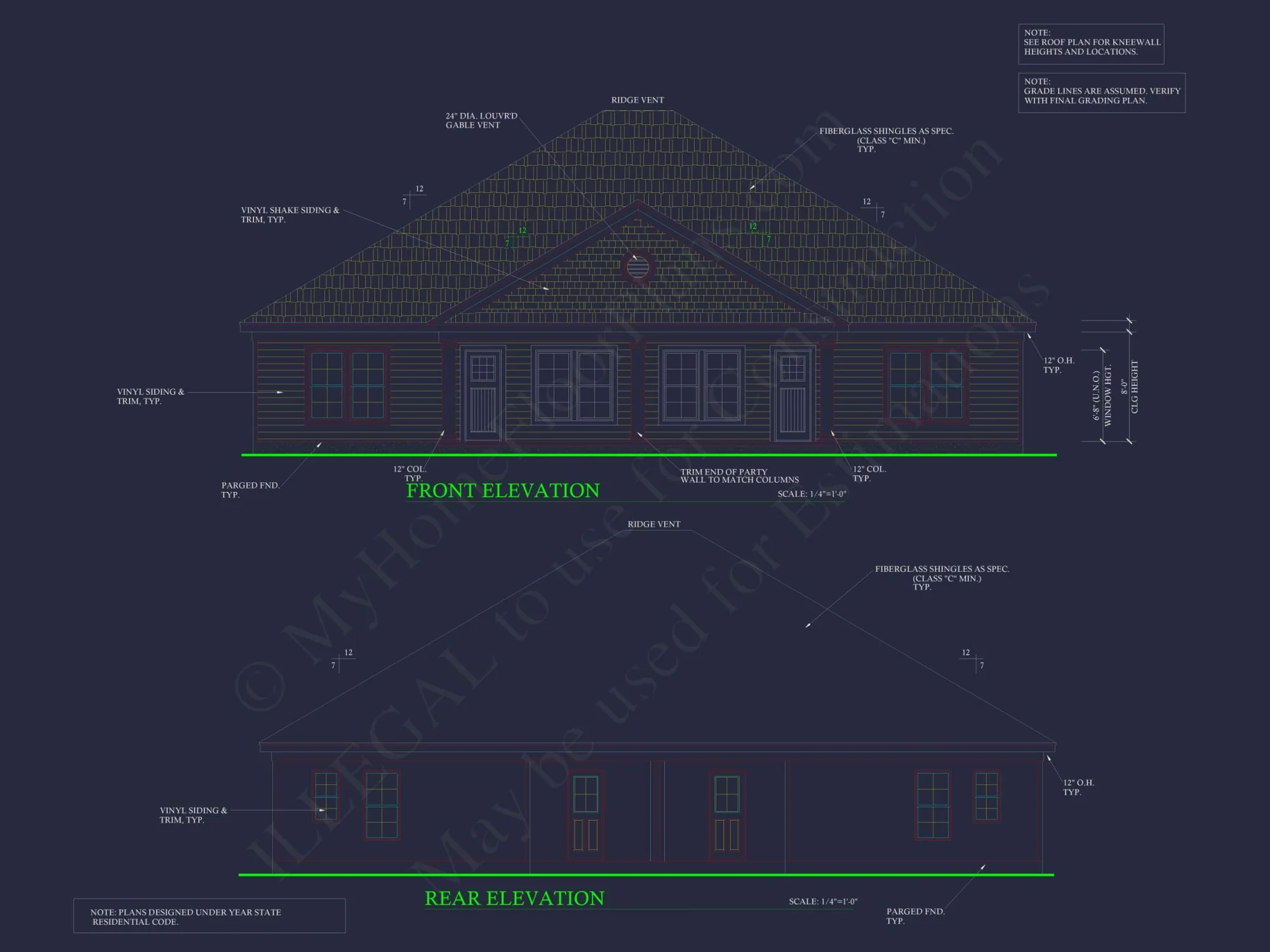 Modern Duplex House Floor Plan with CAD Blueprint Designs
