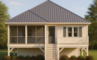 Plan  17-2149 - Pennsylvania River |  Low Country - 3-Bed, 2-Bath, 1,565 SF