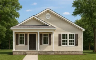 Plan  15-1901 - Martin Crossing |  Traditional Suburban - 3-Bed, 2-Bath, 1,130 SF