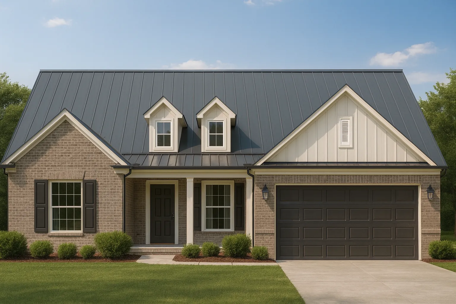 Modern Ranch House Plan with 3 Bedrooms and Open Layout