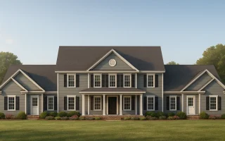 Plan  8-1333 - The Cox Cottage |  MULTI-FAMILY-Colonial Multi-Family - 2-Bed, 1.5-Bath, 3,386 SF