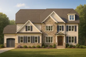 Luxurious 5-Bedroom House Plan with Timeless Architecture