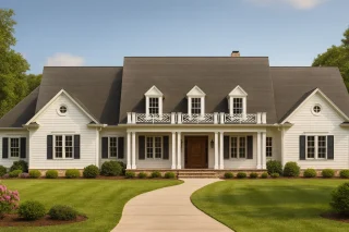 Traditional Farmhouse Plans 1 Colonial Revival House Plan with 2 Floors, Elegant Detailing & Bonus Spaces