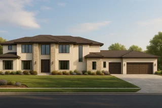 Traditional Farmhouse Plans 7 IMPORTANT Make the house as realistic as possible, landscape orientation, and display entire house. Do not off right or left side of house!