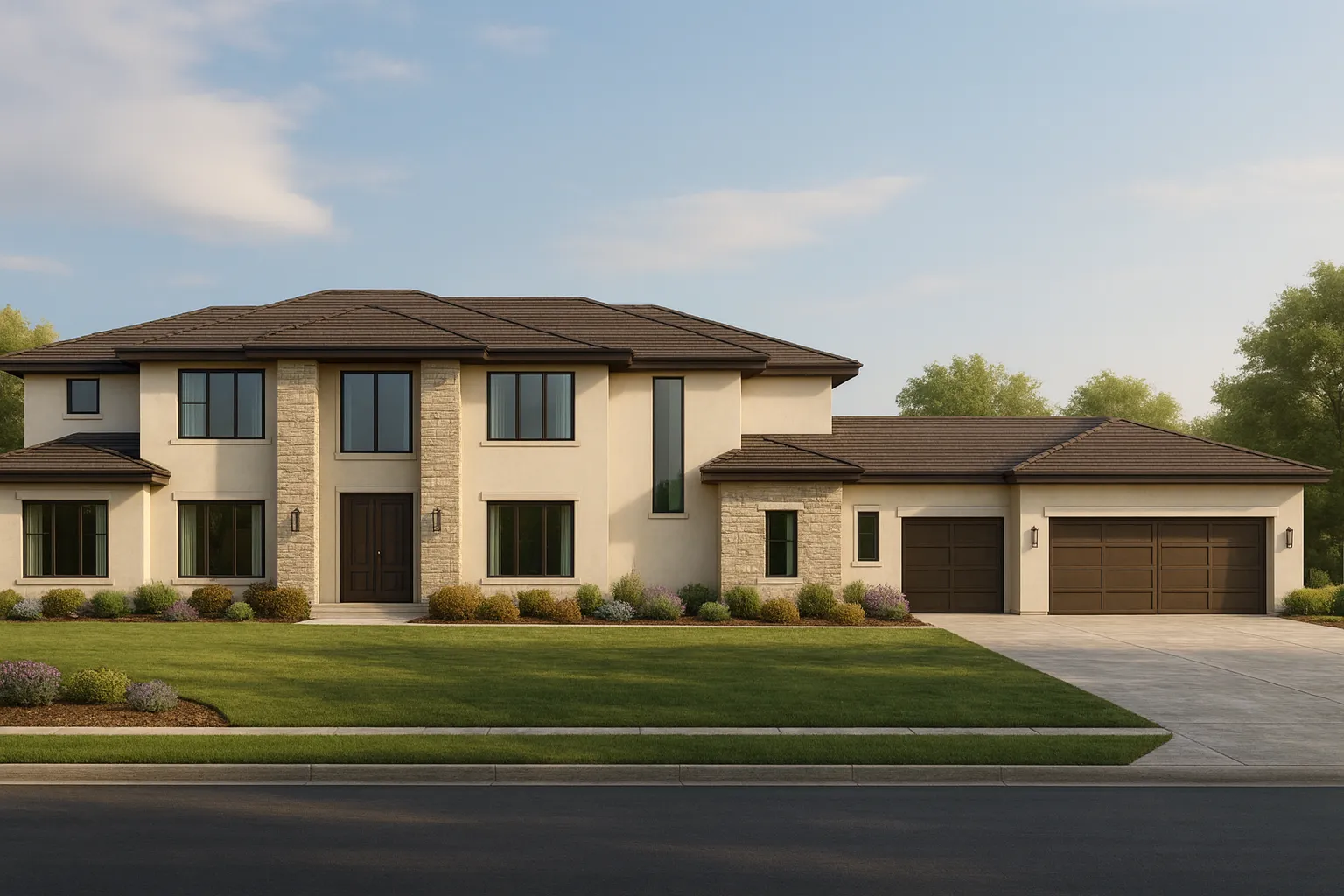 IMPORTANT Make the house as realistic as possible, landscape orientation, and display entire house. Do not off right or left side of house!