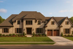 Custom 2-Story House Plan with 5 Bedrooms and Elegant Blueprint Layouts