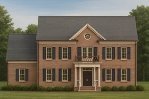 Elegant 3.5-Story House Plan with CAD Blueprints & Traditional Craftsmanship