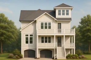 IMPORTANT Make the house as realistic as possible, landscape orientation, and display entire house. Do not cut off right or left side of house!