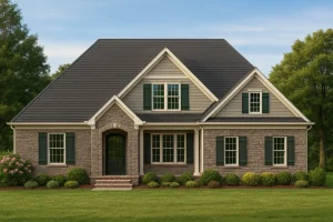 Beautiful 2-Story House Plan with Family-Friendly Floor Plan Designs