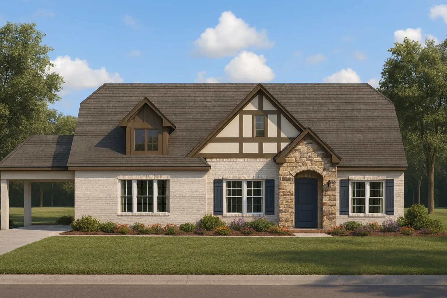 Modern Suburban House Plans 9 Dream Colonial House Floor Plan with 2 Stories & CAD Designs