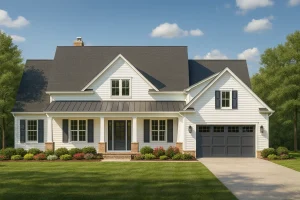 Traditional Craftsman Floor Plan with Timeless Details