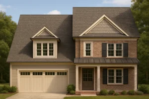 IMPORTANT Make the house as realistic as possible, landscape orientation, and display entire house. Do not cut off right or left side of house!