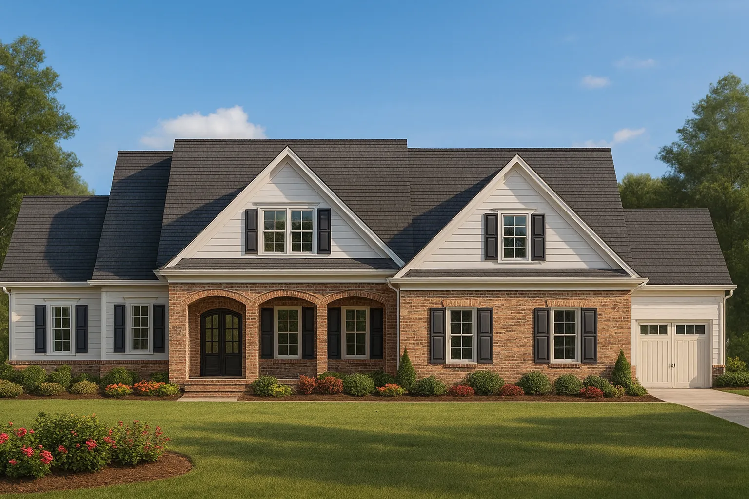 Architectural Home Designs 2-Story 5-Bed CAD Floor Plan