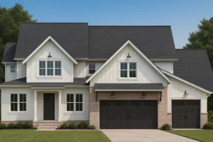 Modern Craftsman Home Plan with Spacious 2-Story Designs