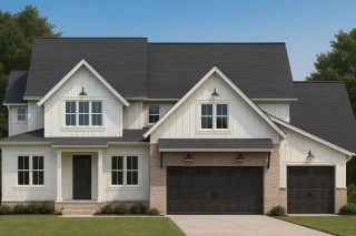 Modern Craftsman Home Plan with Spacious 2-Story Designs