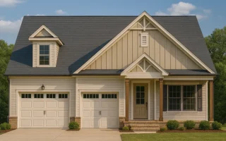 Plan  15-1309 - Unity Estate |  Modern Farmhouse - 4-Bed, 3-Bath, 2,937 SF