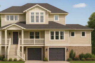 Luxury House Plans 7 Coastal Home Floor Plan 3-Bedroom, 3-Story Design with Elevator & Garage