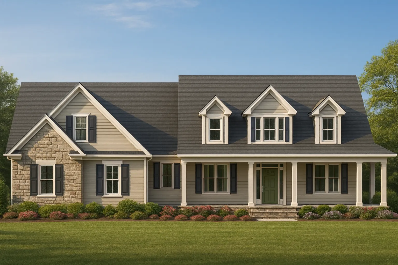 IMPORTANT Make the house as realistic as possible, landscape orientation, and display entire house. Do not off right or left side of house!