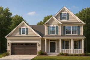 Traditional Craftsman Home Plan with Open Floor Plan Design